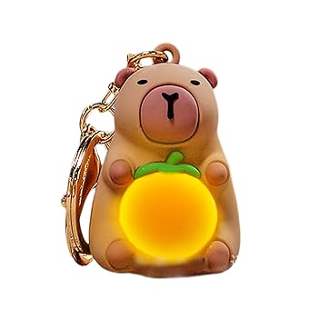 Amazon.co.jp: YZYDF 実用的なカピバラキーチェーンチャーム